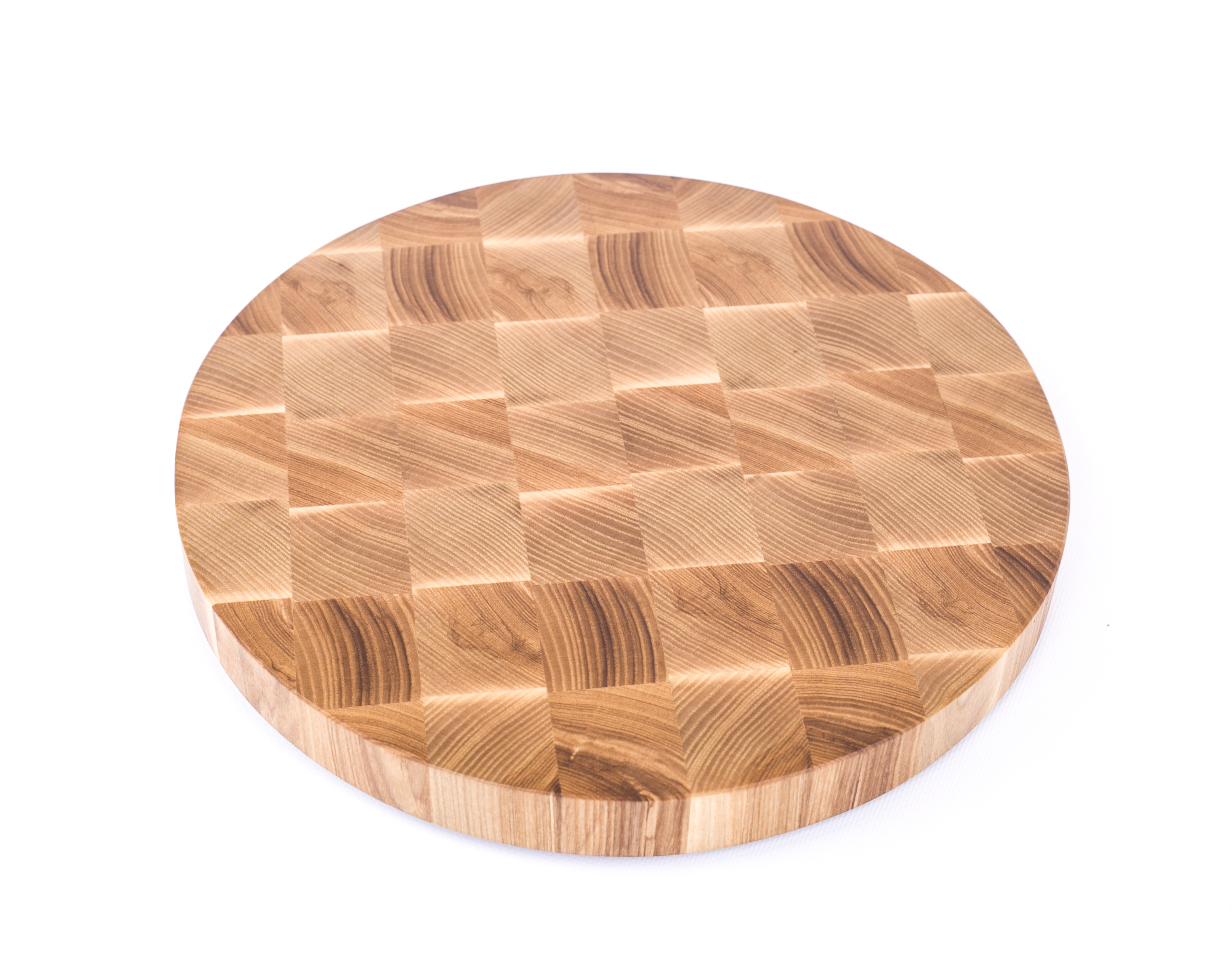 

Торцевая разделочная доска LineWood Ø35х3,5 см из ясеня 0011