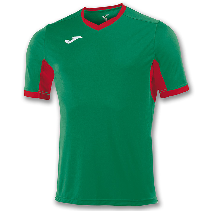

Футболка игровая Joma Championship IV 100683.456 цвет: зеленый, размер 2XS