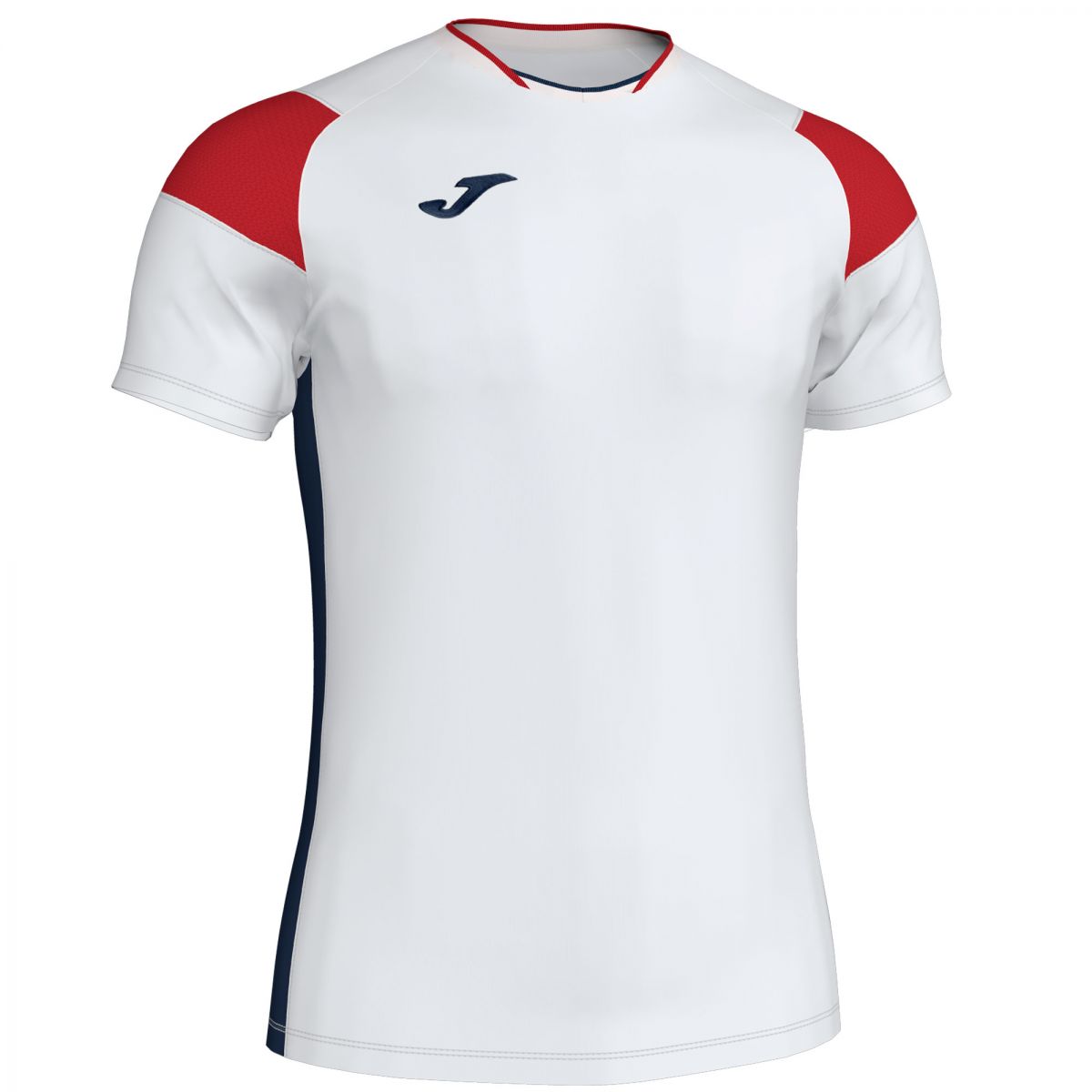 

Футболка игровая Joma CREW III 101269.206 цвет: белый/красный, размер 2XS