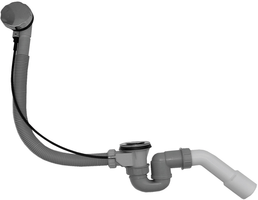 

Сифон для ванны Ghidini DN40/50 мм с автопробкой (387C)