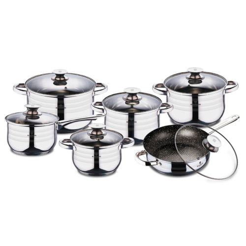 

Набор посуды Blaumann Gourmet Line 12 предметов BL-3167