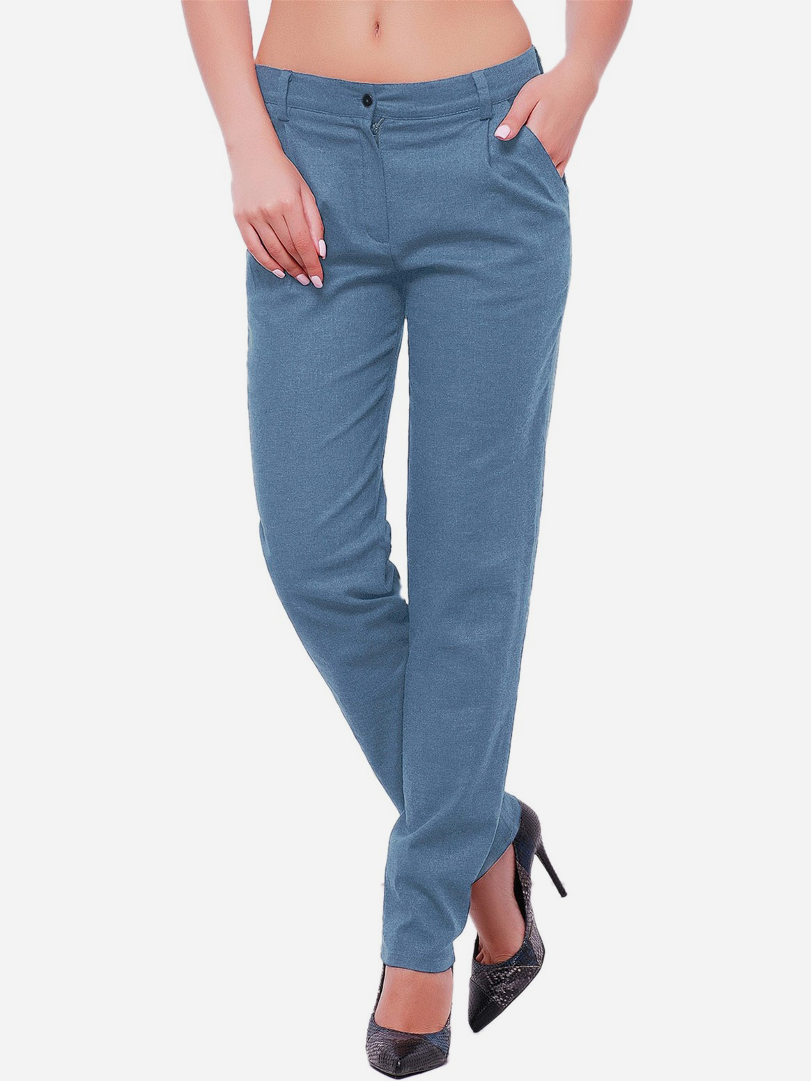 

Брюки Fashion Up Ninel SHT-1513B 42 Светлый джинс