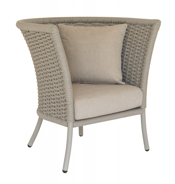 

Кресло Alexander Rose Straight Top Lounge Chair w/ Beige Rope