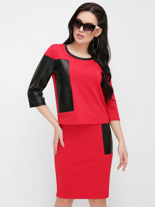 

Костюм Fashion Up Pollet KS-1622C 42 Красный
