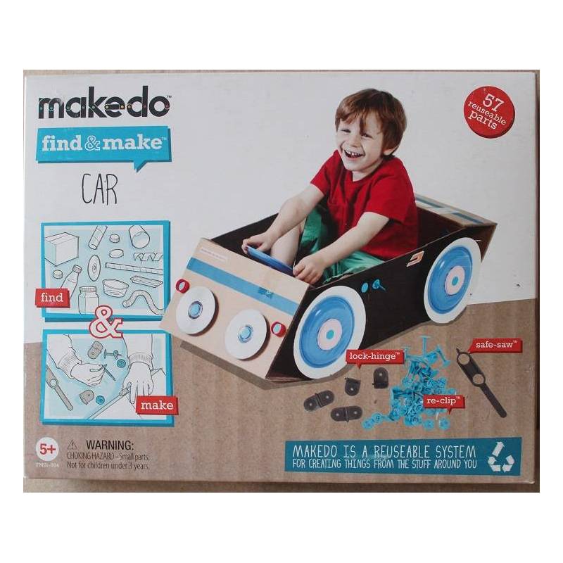 

Конструктор MAKEDO "Подумай и сделай автомобиль" (FM01-004)