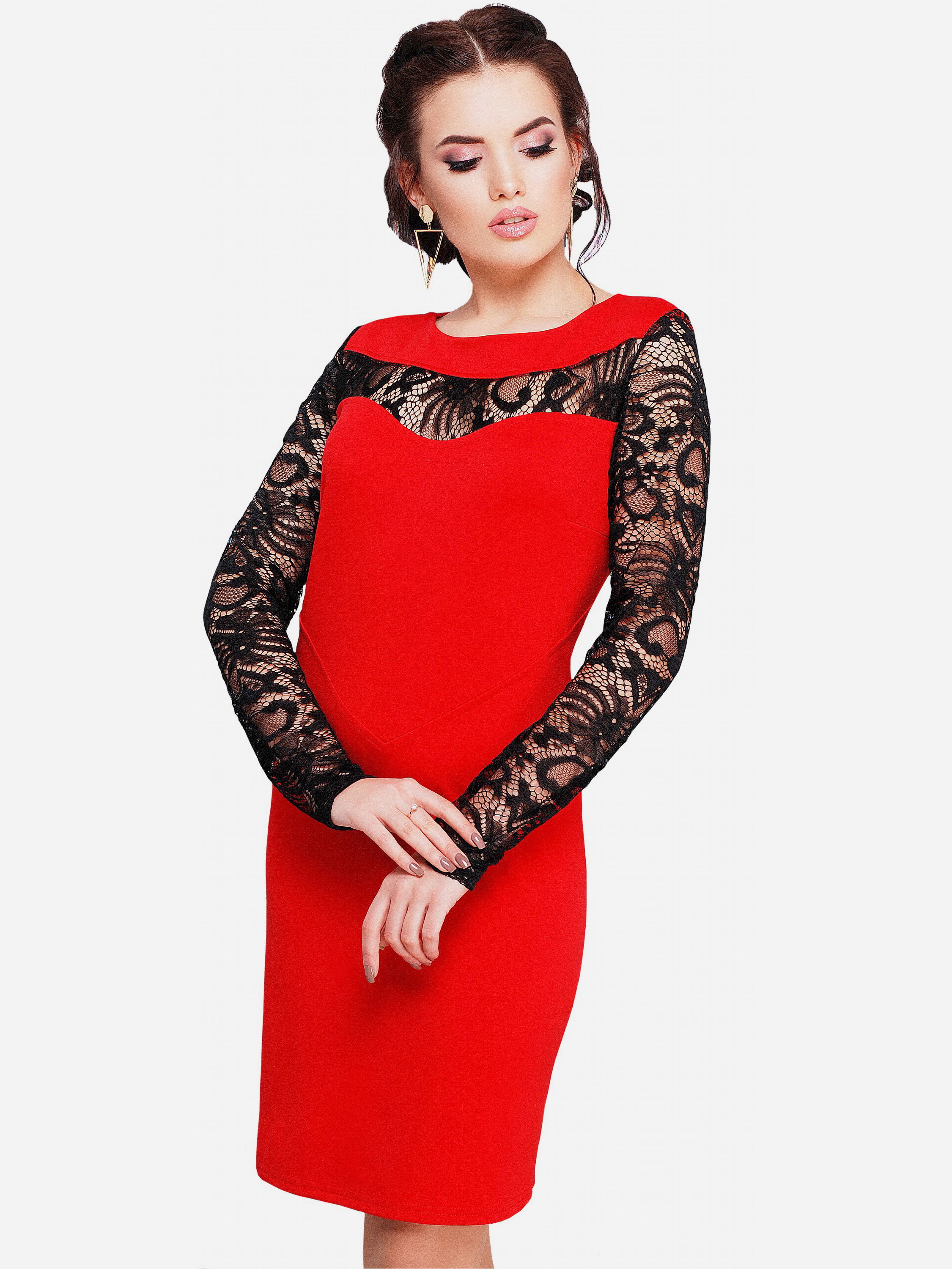 

Платье Fashion Up Valerie PL-1599B 42 Красное