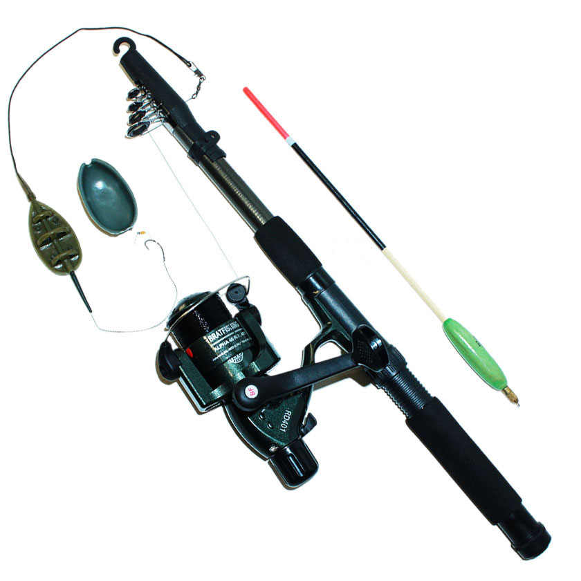 

Набор BratFishing Karp Flat 2.1 м + Катушка BratFishing Alpha 240