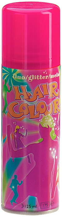 Краска-Спрей Sibel Fluo Hair Color для волос флуоресцентный Розовый 125 ...