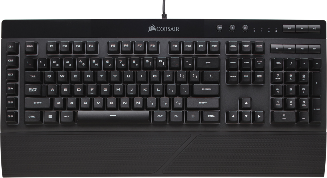 

Клавиатура проводная Corsair K55 RGB USB (CH-9206015-RU)