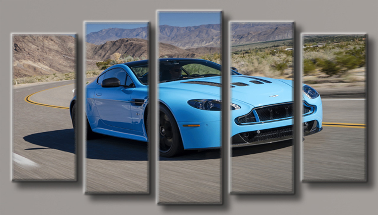 

Картина модульная HolstArt Спортивный автомобиль 55*100,5см 5 модулей арт.HAB-120