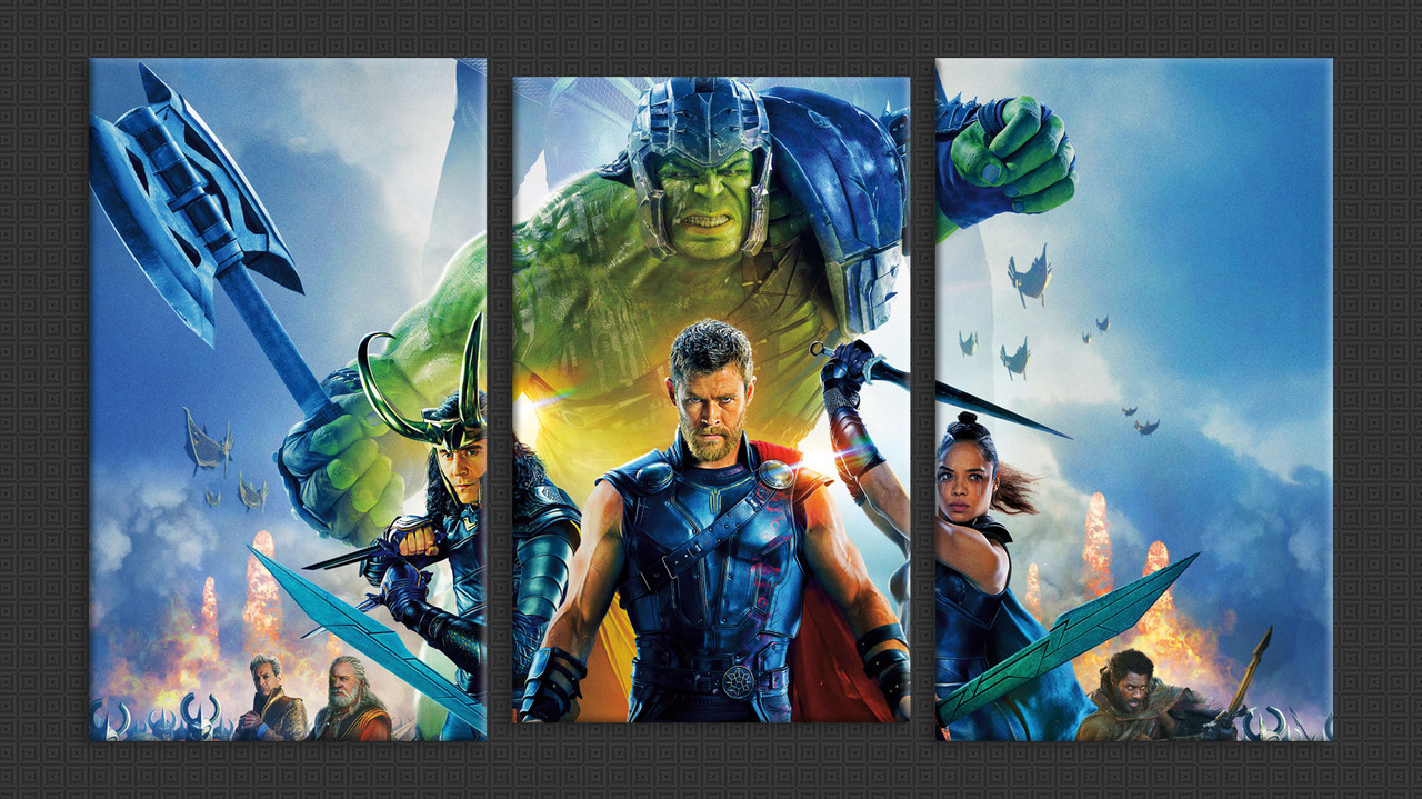 

Картина модульная HolstArt Marvel 55*100см 3 модуля арт.HAT-195