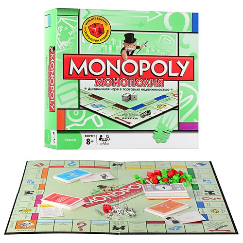 

Игра Монополия Bambi 6123 Салатовая (MR01772)