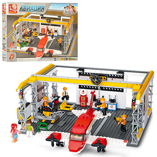 

Детский конструктор Авиация Sluban M38-B0372 Желтый (MR01252)