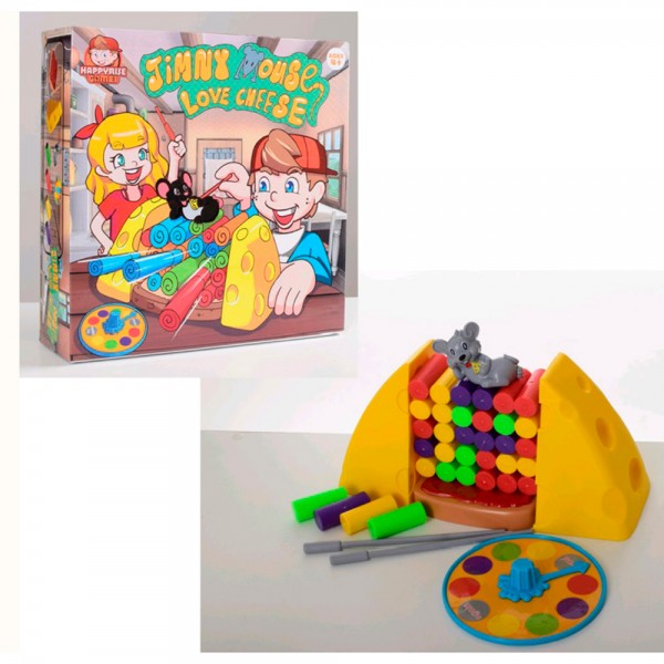 

Игра Мышка любит сыр Bambi B3108 Жёлтая (MR01754)