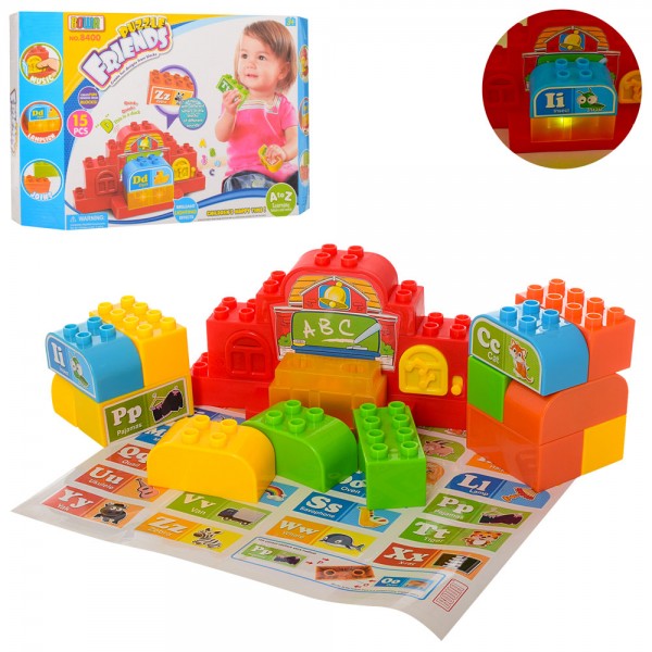 

Детский конструктор Домик Bambi 8400 Красный (MR01662)