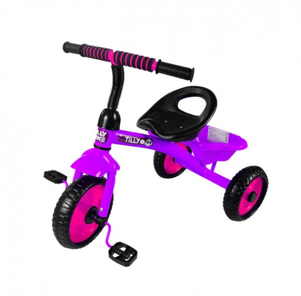 

Велосипед Детский трехколесный велосипед Tilly Trike T-315 Фиолетовый (MAN00214)
