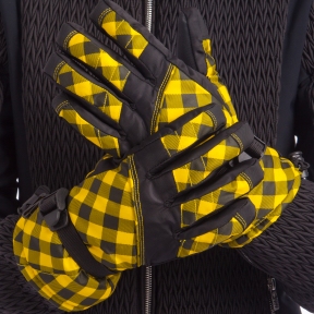 

Перчатки горнолыжные теплые женские Zelart B-120 р-р L-XL Yellow