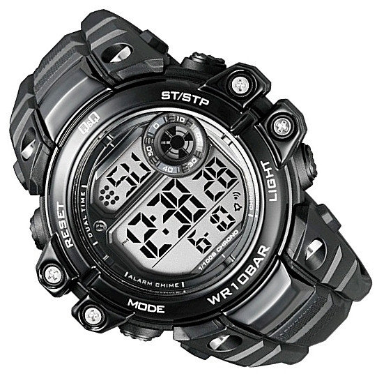 

Часы противоударные Q&Q Transformer M151J003Y 10Bar