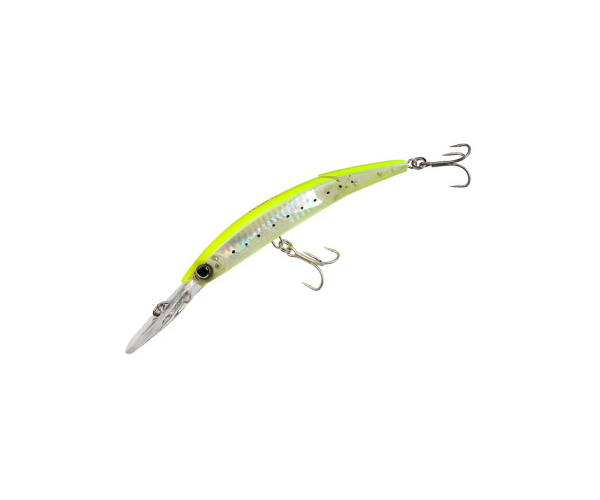 

Воблер Yo-Zuri Crystal 3D Minnow DD Jointed F 130mm 25g #GHCS (арт.1919735505)