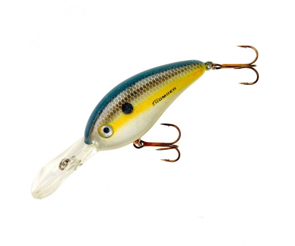 

Воблер Bomber BD8F Deep Fat Free Shad 76mm 21g #FL (арт.1919676205)