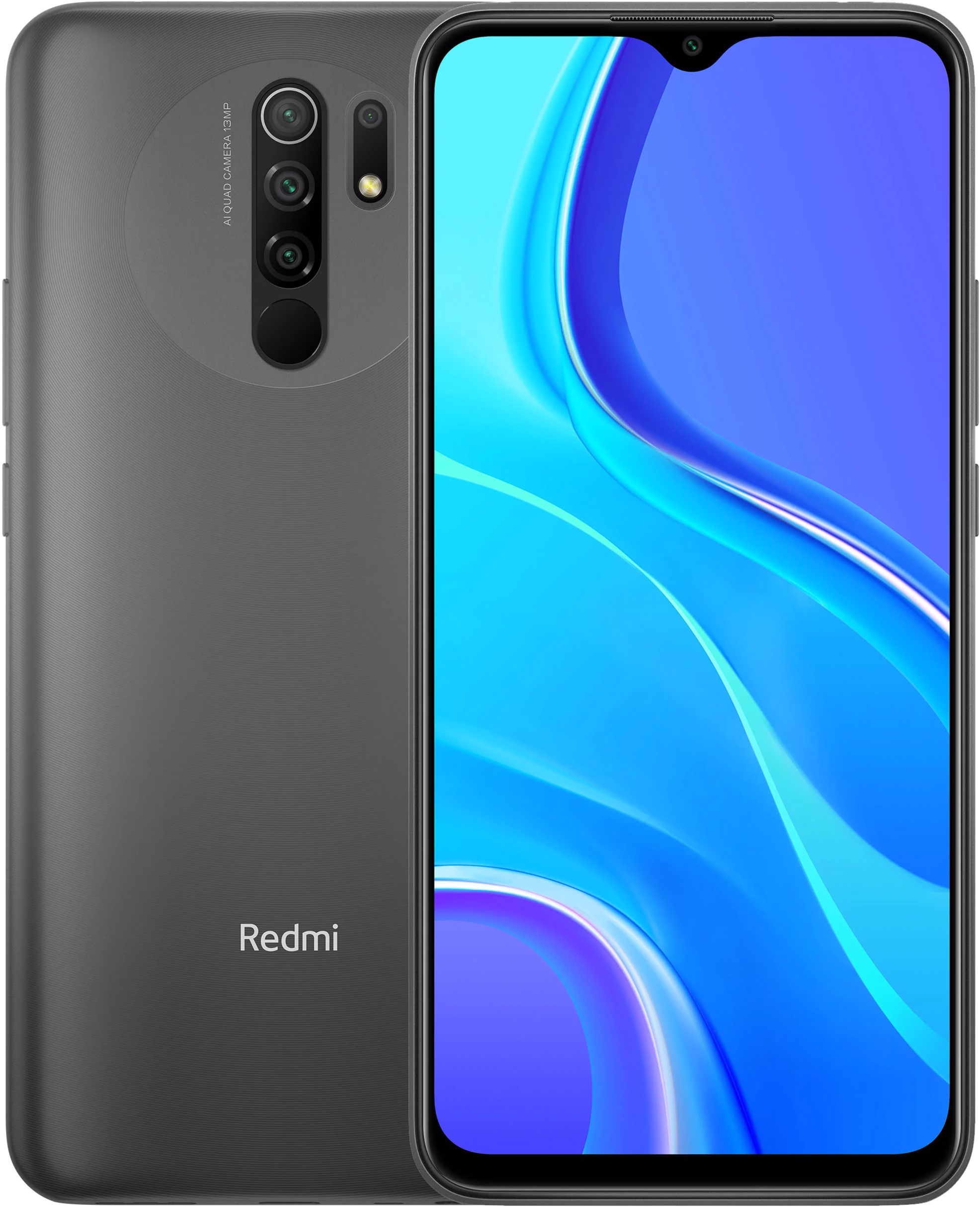 

Мобильный телефон Xiaomi Redmi 9 4/64GB Carbon Grey (Международная версия)