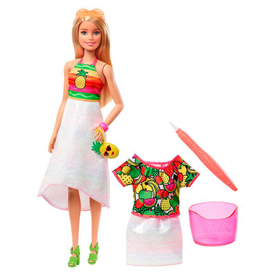 

Кукла Barbie Crayola Фруктовый сюрприз (GBK18) (10-542359)