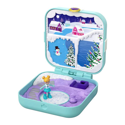 

Набор Polly Pocket Секретные местечки Зимняя сказка (GDK76/GDL85) (10-552609)