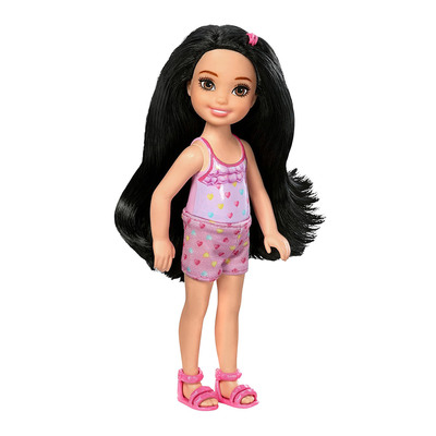 

Кукла Barbie Club Chelsea Брюнетка в розовой майке (DWJ33/DWJ37) (10-546064)