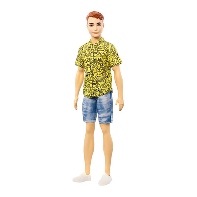 

Кукла Barbie Fashionistas Кен в желтой рубашке (GHW67) (10-552018)