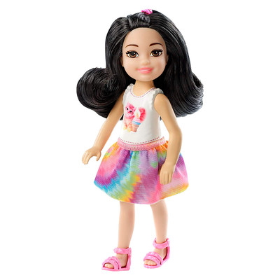 

Кукла Barbie Club Chelsea Брюнетка в топе с котенком (DWJ33/FXG77) (10-545561)