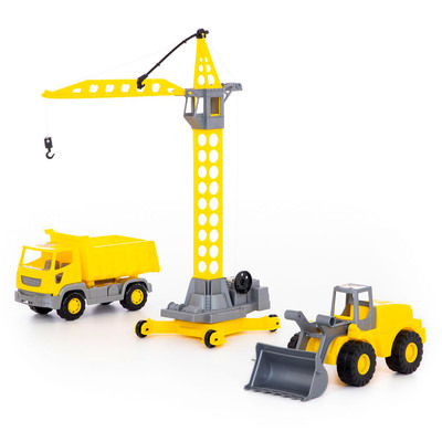 

Игровой набор строительной техники Polesie Агат (57150) (10-537884)