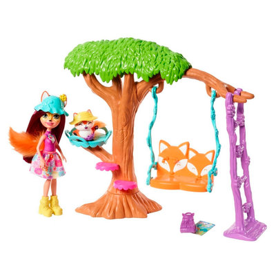 

Набор Enchantimals Игровая площадка для Лисички Фелисити и Флика (FRH44/FRH45) (10-537627)