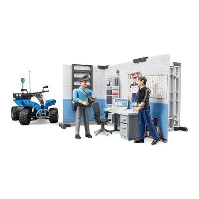 

Игровой набор Bruder Emergency Полицейский участок 1:16 (62730) (10-545732)