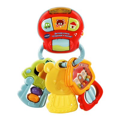 

Интерактивная игрушка-ключи VTech Открывай и изучай звуковая на русском (80-505126) (10-546913)