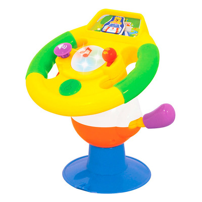 

Развивающая игрушка Kiddieland Умный руль на присоске на украинском (058305) (10-539862)