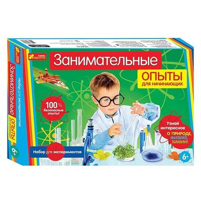 

Набор для экспериментов Занимательные опыты для начинающих (12114020Р) (10-421007)
