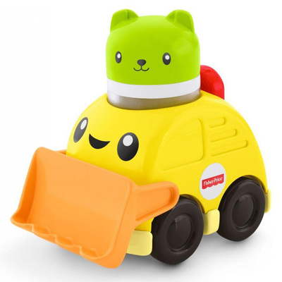 

Развивающая игрушка Fisher-Price Зверята на машинках Бульдозер (FVC74/FVC73) (10-538766)