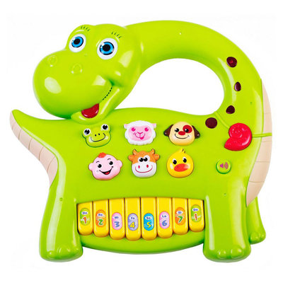 

Развивающая игрушка Bebelino Музыкальный динозавр со световым эффектом (58090) (10-538772)