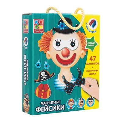 

Настольная игра Vladi Toys Фейсики на магнитах на русском (VT3702-09) (10-549376)