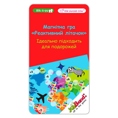 

Магнитная мини-игра JoyBand Реактивный самолётик (306) (10-540006)