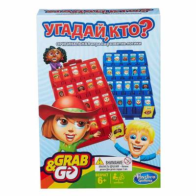 

Настольная игра Угадай Кто Grab and Go (B1204) (10-462334)