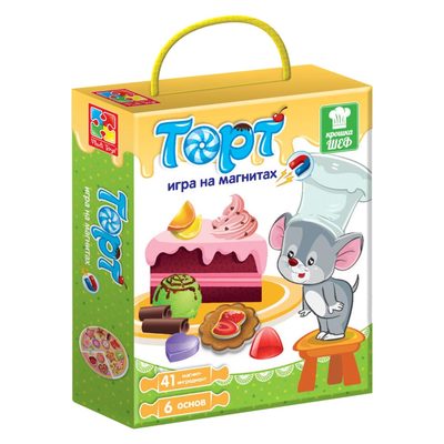 

Игра магнитная Торт Vladi Toys русская версия (VT3004-01) (10-525245)