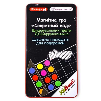 

Настольная игра JoyBand Секретный код мини (583) (10-521521)
