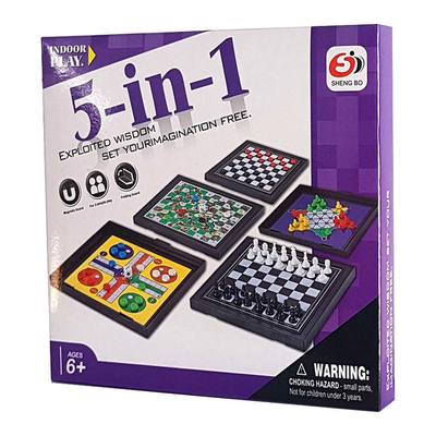 

Настольная игра Qunxing 5 в 1 дорожная версия (S3304) (10-549267)