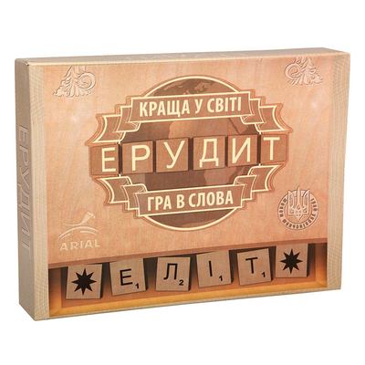 

Настольная игра Эрудит Arial (4820059910220) (10-115957)