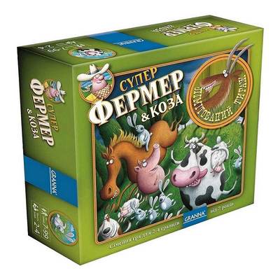 

Настольная игра Granna Суперфермер и коза (83491) (10-551358)