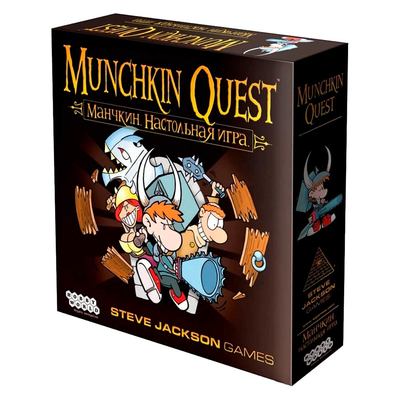 

Игра настольная Hobby World Манчкин квест новая версия (1383) (10-501138)