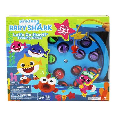 

Настольная игра Spin master Веселая рыбалка Акуленок со звуком (SM98269/6054916) (10-551332)