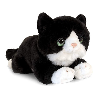 

Мягкая игрушка Keel toys Черный котенок с белыми лапками 32 см (SC2648) (10-554488)