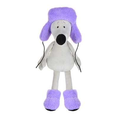 

Мягкая игрушка Maxi toys Мышонок Носатик в меховой шапочке и валенках 23 см (2024406) (10-549694)
